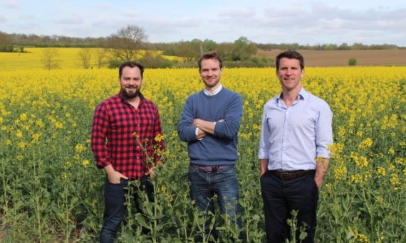 YAGRO Founders: Richard Sears, Gareth Davies, CEO and Dan Jolly, Head of Business Development